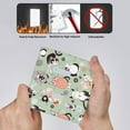thumbnail image 4 of PAYOHTO Toggle Light Switch Wall Plate Texture Funny Cat Double Switch Cover Standard Size 2-Gang 4.50" x 4.5" Unbreakable Polycarbonate Thermoplastic, 4 of 6