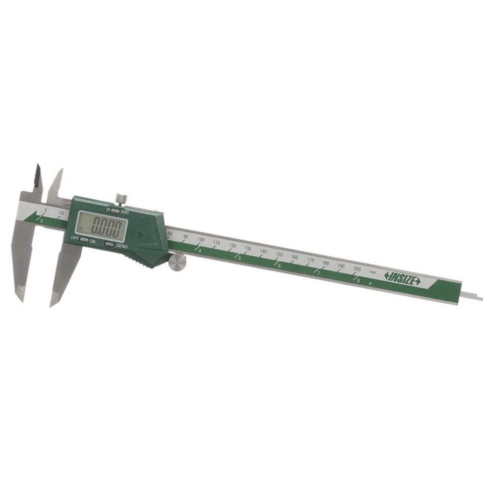 1108-200 InSize 0-8''/200MM Stainless Steel Digital Caliper W/ Data Output