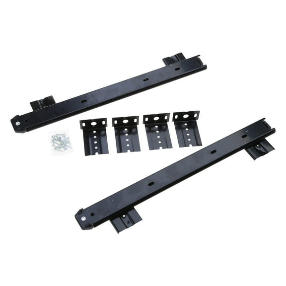 1Pair Heavy Duty Bearing Slides Keyboard Drawer Tray Accessories Furniture Rack with Adjustable Height Bracket