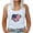White womens tops summer, variant on USSUMA Sleeveless Women Tops Dressy Casual Patriotic Funny Graphic Tanks 2022 Trendy T-Shirt Shirts 4th of July Vest Plus Size Tunics Top for Women Round Neck Summer Blouse