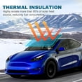 thumbnail image 5 of Pre-cut Window Film Tint Kit for Tesla Model 3 2018-2019 Solar Film PVC Complete Vehicle Set UV Reduction, Car Front Gear 80% Other 20%, 8pcs, 5 of 11