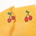 thumbnail image 5 of FENGGUIQU 5Pares Calcetines Tobilleros De Para Mujer Color Surtido Cómodos Y Transpirables, 5 of 5