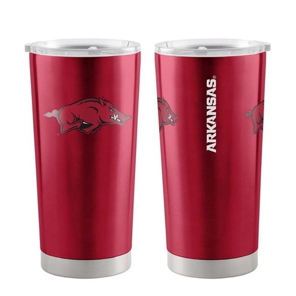 Logo Chair 503974 20 oz NCAA Arkansas Razorbacks Gameday Stainless Tumbler
