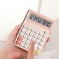 thumbnail image 3 of Basic Calculator with Silent Keyboard, Portable for School, Office, Home Use, Performs Simple Math Operations like Addition, Subtraction, Multiplication, Division, 3 of 6
