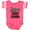 Football Pink and White, variant on Inktastic Fishing Future Trout Fisher Boys or Girls Baby Bodysuit