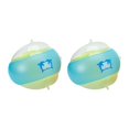 thumbnail image 3 of Brazaletes inflables para natación, flotador inflable para natación, mangas, comodidad de dibujos animados Azul XL, 3 of 8