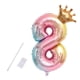 thumbnail image 1 of Bewildely 15 unids/lote de globos de cumpleaños para niña con globo de número rosa de 32 pulgadas, decoración de fiesta de cumpleaños 3/3, aniversario Kits de decoración para fiestas nueve Bewildely HA002734-09, 1 of 1