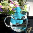 thumbnail image 1 of Infusor de té, 2 piezas, lindos accesorios de té con forma de mono de dibujos animados, lindo filtro de té, materiales de la mejor calidad, 1 of 10