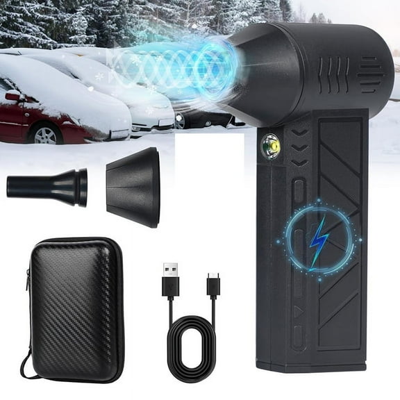 Turbo Blower, Mini Turbo Snow Blower, Handheld Snow Blower,Handheld Small Car Snow Blower,Mini Dust Snow Blower with LED