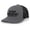 Charcoal/Black, variant on Mens Christian Hat Embroidered Stay Awake Matthew 24:42 Scripture Mesh Back Trucker Hat, Charcoal/Black