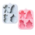 thumbnail image 2 of 2 unids adorable molde de hornear molde de chocolate molde de silicona molde, 2 of 6