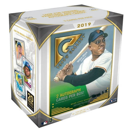 Hockey Autographs - 2019 Topps Gallery Baseball Monster Box- Exclusive- 20 packs per box | 2 Gallery Autograph Cards per Box