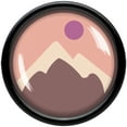 thumbnail image 3 of Body Candy 00 Gauge Mountain Sunrise Acrylic Saddle Plug Set, 3 of 4