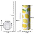 thumbnail image 5 of 20 OZ Travel Mug Travel Coffee Mugs with Straw,Thermal with Lids for Hot and Cold Drinks for Outdoor Sports Wedding, 5 of 7