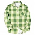thumbnail image 5 of LIBRCLO Mens Shirts Long Sleeve Button Down Plaid Graphic Shirt Classic Fit Shirts for Work Casual, 5 of 5