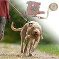 thumbnail image 2 of Unique Bargains 1 Set Backpack Pet Leash Kit Durable Dog Leash Kit for Dog Pink Large, 2 of 6