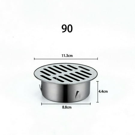 

304 Stainless Steel thicken Drainage Roof Patio Round Flat Floor Drain Cover