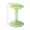 thumbnail image 3 of Learniture Adjustable-Height Active Motion Stool with Circular Seat - Flexible Seating for Classroom, Office or Home Green Apple, 3 of 7