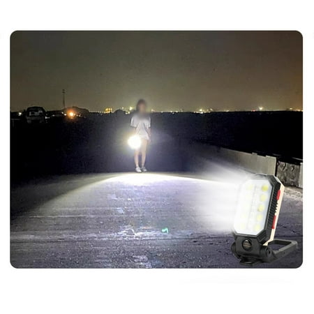 

Djiypn Outdoor LED Magnetic Suction Work Automatic Maintenance Light With Large Capacity Built-in Battery USB Charging Work Maintenance Light ABS gift