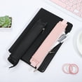 thumbnail image 4 of 2 Pcs Elastic Pen Holder Notebook Pencil Case Pouch Zipper Pencil Holder Touch Screen Pen Holder Pencil Pouch For Planners Binders, 4 of 8