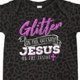 thumbnail image 4 of Inktastic Glitter Jesus Girls Baby Bodysuit, 4 of 5