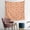Fox Autumn Leaf, variant on 50x50 Inch Square Wall Tapestry for Indoor & Outdoor, Living Room, Bedroom, Teen Room,Fox Dot Face Beige Pattern