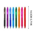 thumbnail image 2 of NWOKYZGH Erasable Gel Pens, Fine Point 0.5 mm Erasable Pens, Pack of 8 Assorted Colors, 2 of 5