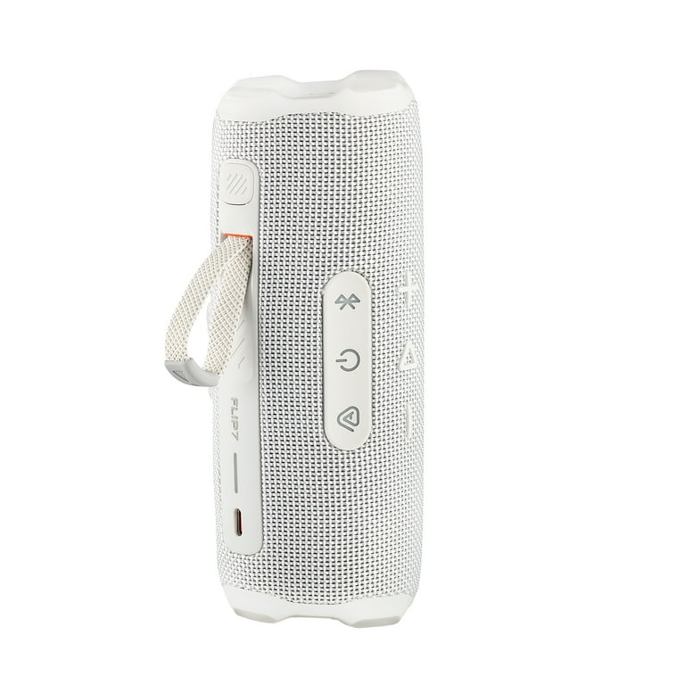 JBL Flip 7 Portable Speaker (White), IP68 Waterproof with Travel