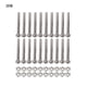 thumbnail image 1 of M2 x 20mm Long Hex Socket Knurled Cap Screws Nuts Set 20Pcs, 1 of 5