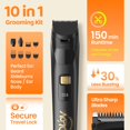 thumbnail image 2 of Kit de arreglo personal 10 en 1 sin cables OLOV LITE para barba, 2 of 9