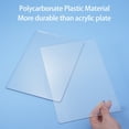 thumbnail image 3 of Standard Cutting Pads 1 Polycarbonate Plastic Plate+ 1 Metal Plate for Embossing Machine 22x15cm/8.6x5.9in Suitable for A5 Die Cutting and Embossing Machine for Embossing Crafting, 3 of 6