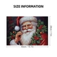 thumbnail image 2 of WYYP Santa Claus, Wreath, Presents Wooden Jigsaw Puzzle for Adults 300 PCS, 2 of 6