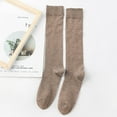 thumbnail image 1 of Womens Long Socks Pure Color Socks Heap Heap Socks, 1 of 5