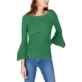 thumbnail image 1 of I-N-C Chandail à Manches Flottantes pour Femmes, Vert Moyen m, 1 of 1