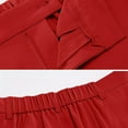 thumbnail image 3 of Fmbrln Womens 2 Piece Suit Sets Dressy Business Casual Outfits Blazer and Pants Sets Office Work Suit Sets Red S, 3 of 4
