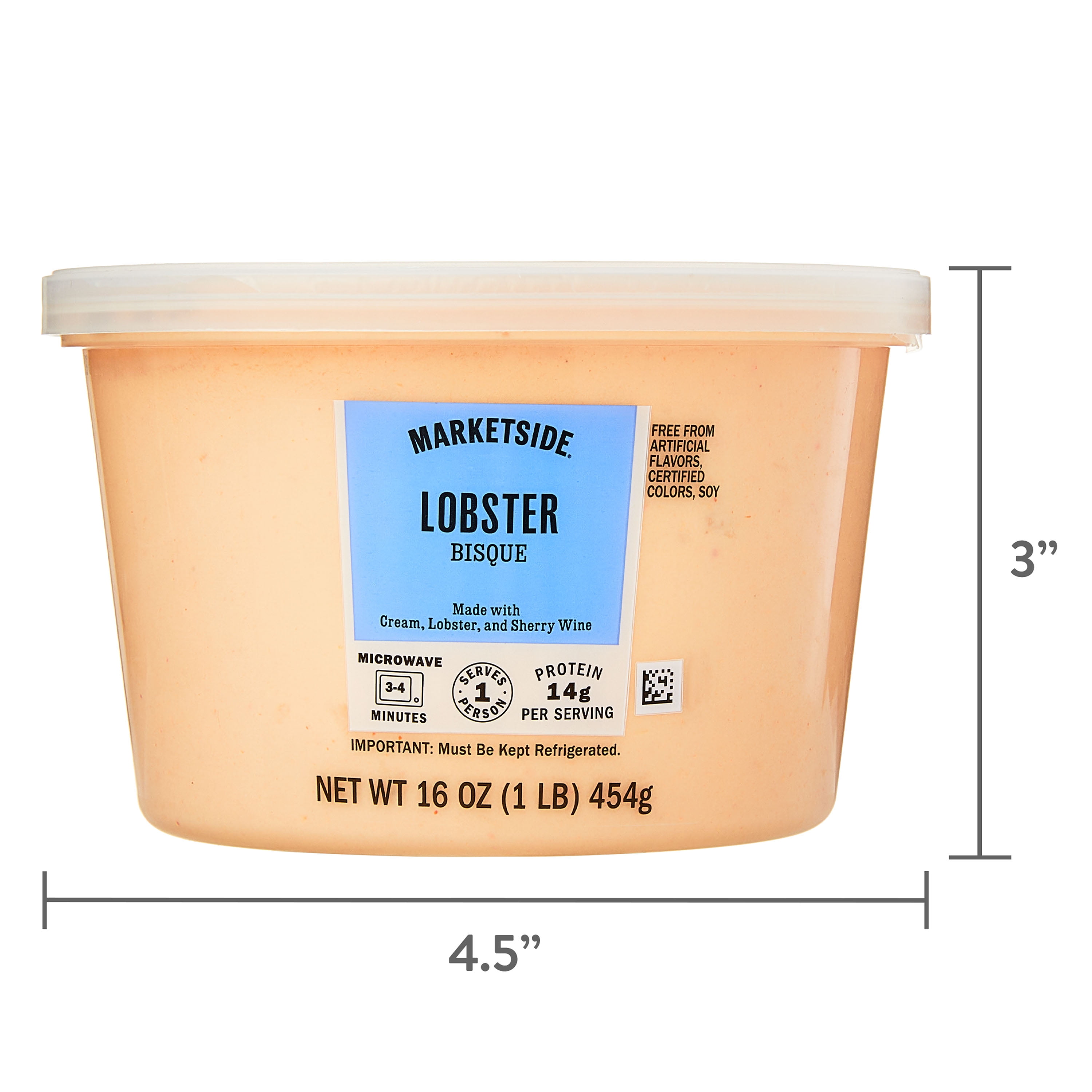 Marketside Lobster Bisque, New England Style, Butter and Sherry