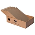 thumbnail image 4 of Rascador para gatos,Rascador para gatos con caja,práctico,Rascador de cartón para gatos multifuncional,Tablero rascador para gatitos,juguetes y regalos,Durabilidad Resistente al desgaste, 4 of 10