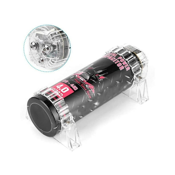 Sidaley Modificación del coche 4.0 Farad Capacitor Audio Digital Power Modificado Piezas de automóvil Protección Recuperación automática Paneles de instrumentos para automóviles Sidaley VI005249-00