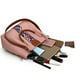thumbnail image 4 of Qarigey Bolsos elegantes de cuero para cada ocasión Bolso de mensajero funcional y de moda Bolso de hombro Bolsas de mensajero y de hombro blanco, 4 of 6