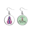 thumbnail image 1 of Universo Alien Striped Purple Monster Colgante decorativo temporada pendientes de primavera joyas Unbranded M, 1 of 3