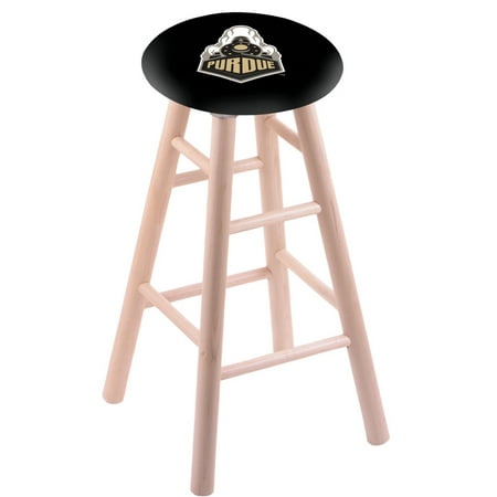- Purdue Stool w/ Oak Swivel Base - 30