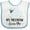 White and Blue, variant on Inktastic My Meemaw Loves Me Lamb Boys or Girls Baby Bib