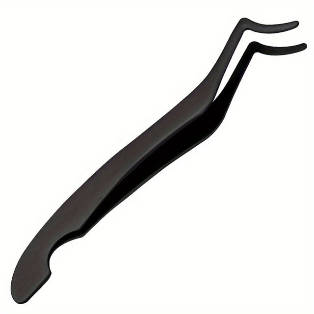 Pince à Faux Cils en Forme d'Hippocampe en Acier Inoxydable - Outil de Beauté Facile à Utiliser