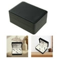 thumbnail image 2 of AOOOWER Black PU Cufflink Organizer Brooch and Lapel Pin Storage Box for Travel Use, 2 of 11