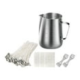 thumbnail image 1 of Kit para hacer velas, suministros para hacer velas de bricolaje, herramienta para hacer velas de acero inoxidable Sin termómetro, 1 of 7