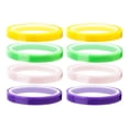 thumbnail image 2 of 8 piezas de cinta adhesiva de bola rodante, cintas de conductos de colores hechas a mano, cintas adhesivas de bola para el hogar, la escuela, decorar,, 2 of 9