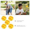thumbnail image 4 of 5 Pcs Balles de Softball en Éponge PU pour Entraînement de Baseball, 4 of 9