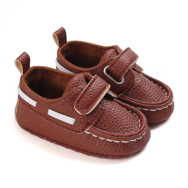 0-18 Meses Zapatos Sólidos Antideslizantes Para Bebés Recién Nacidos Suaves Para De Cuero Prewalker Cómodos Para Zapatillas De Deporte