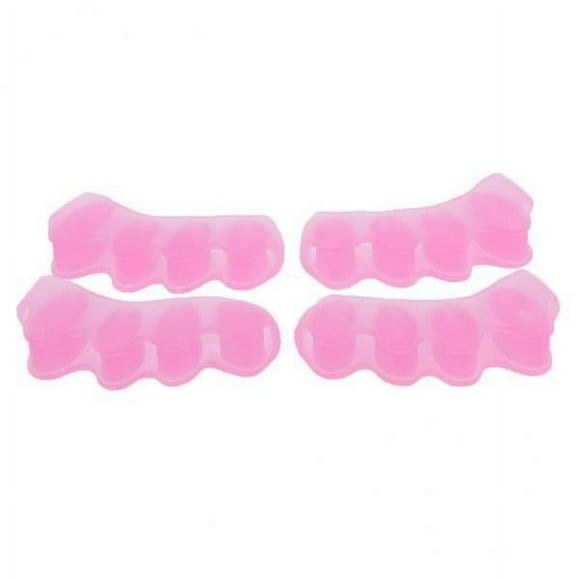 Separadores de Dedos de Gel de Silicona Rosa 3 Piezas Strade Fareast Limited