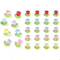 thumbnail image 2 of 20 Unids/Lote Tulipanes Flor Lampwork Beads Multicolor Cristal Flora Cuentas Suelta Para DIY Pulseras Fabricación De Joyas, 2 of 4